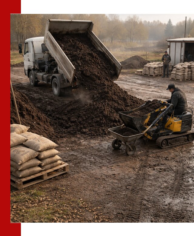 Кислый торф в доставке по выгодным ценам в Дедовске