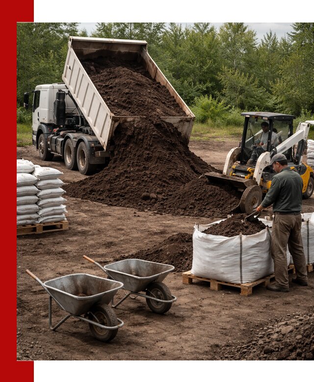 Доставка и продажа торфогрунта в Дедовске оптом и в розницу