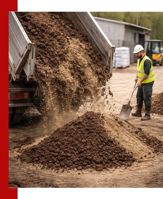 Доставка торфо-песчаной смеси в Дедовске для строительства и озеленения