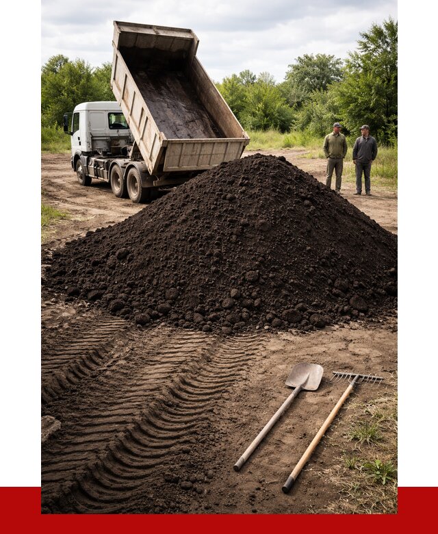 Купить чернозем навалом в Дедовске от 1319 р. за куб | ПРОНЕРУДДдв