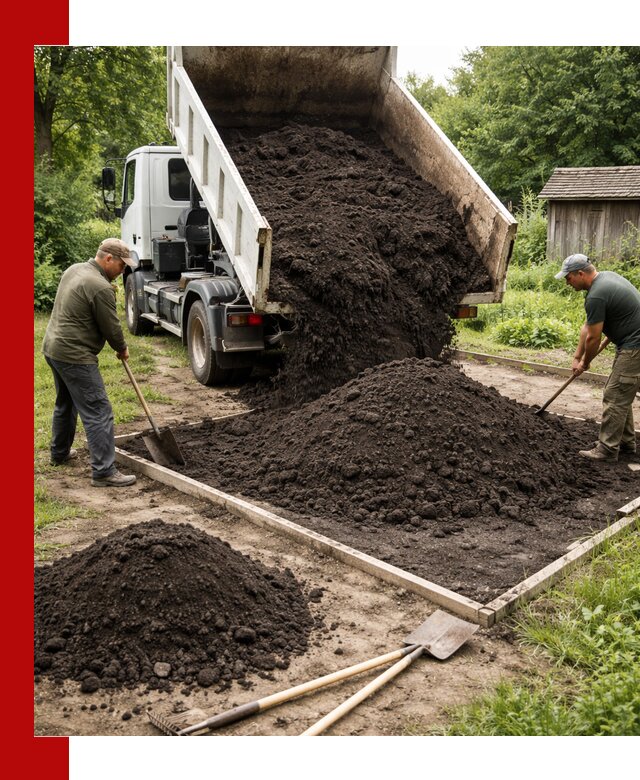 Купить чистый чернозем для огорода с доставкой в Дедовске