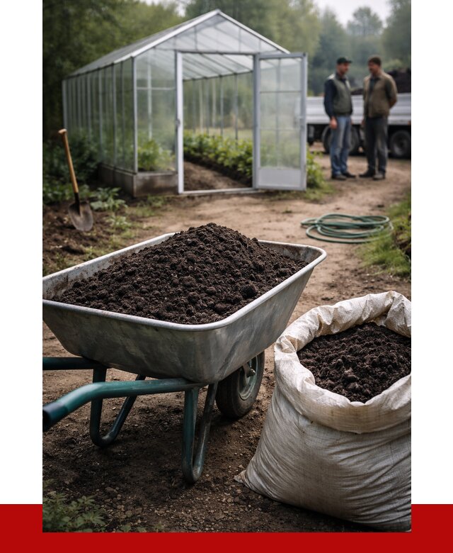 Чернозем для теплицы в Дедовске с доставкой от 1649 р. | ПРОНЕРУДДдв