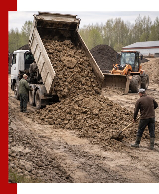 Доставка глин и суглинков в Дедовске оптом и вкрай