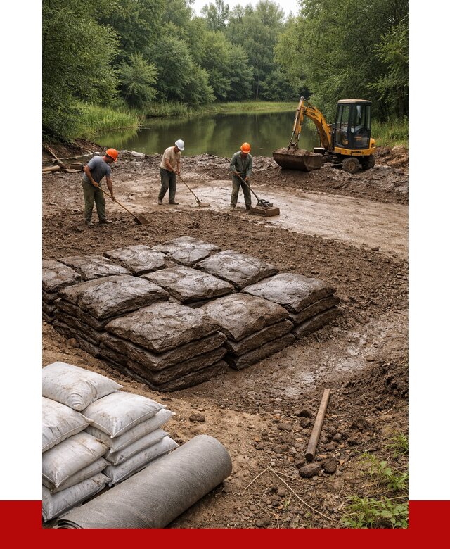Купить глину для пруда в Дедовске от 4948 р. с доставкой | ПРОНЕРУДДдв
