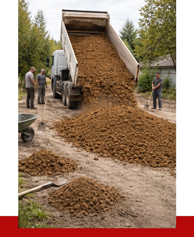 Купить суглинок с доставкой в Дедовске от 2749 р. за куб | ПРОНЕРУДДдв