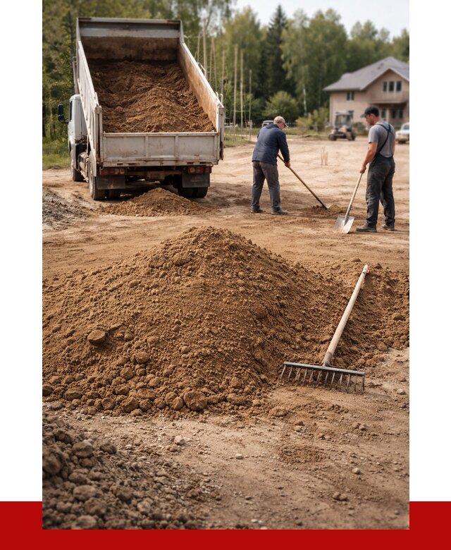 Суглинок для планировки в Дедовске с доставкой от 4618 р. | ПРОНЕРУДДдв