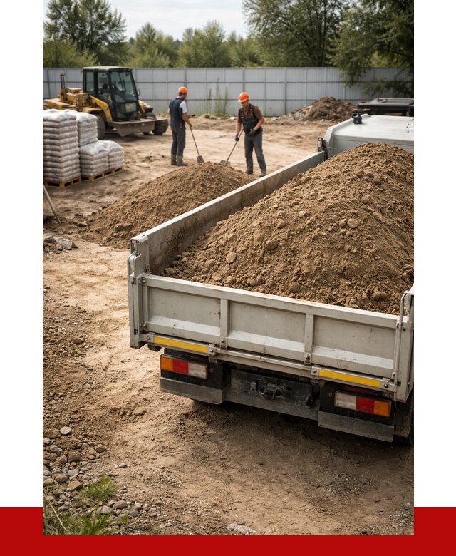 Супесь с доставкой в Дедовске от 2694 р. за куб | ПРОНЕРУДДдв