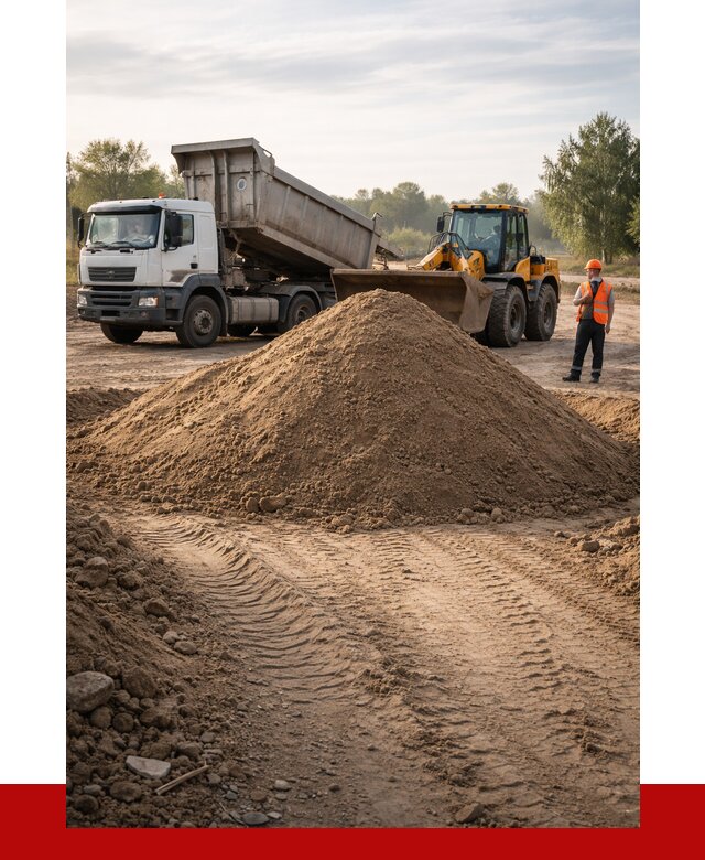 Купить песчаный грунт с доставкой в Дедовске от 4618 р. | ПРОНЕРУДДдв