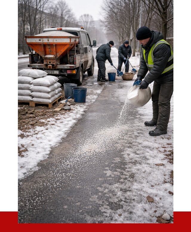 Реагент против гололеда в Дедовске с доставкой от 4948 р. | ПРОНЕРУДДдв