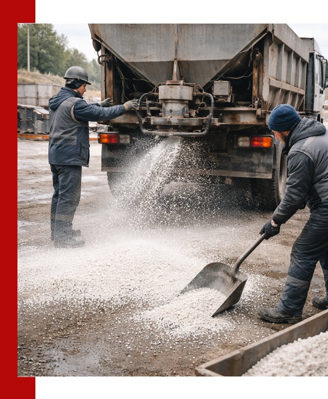 Доставка и продажа хлористого кальция в Дедовске