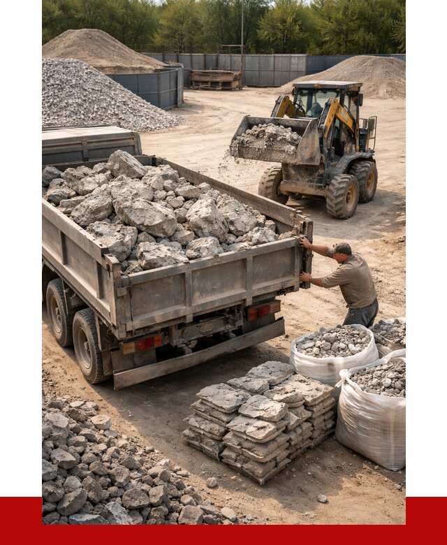 Купить бой бетона с доставкой в Дедовске от 5278 р. | ПРОНЕРУДДдв