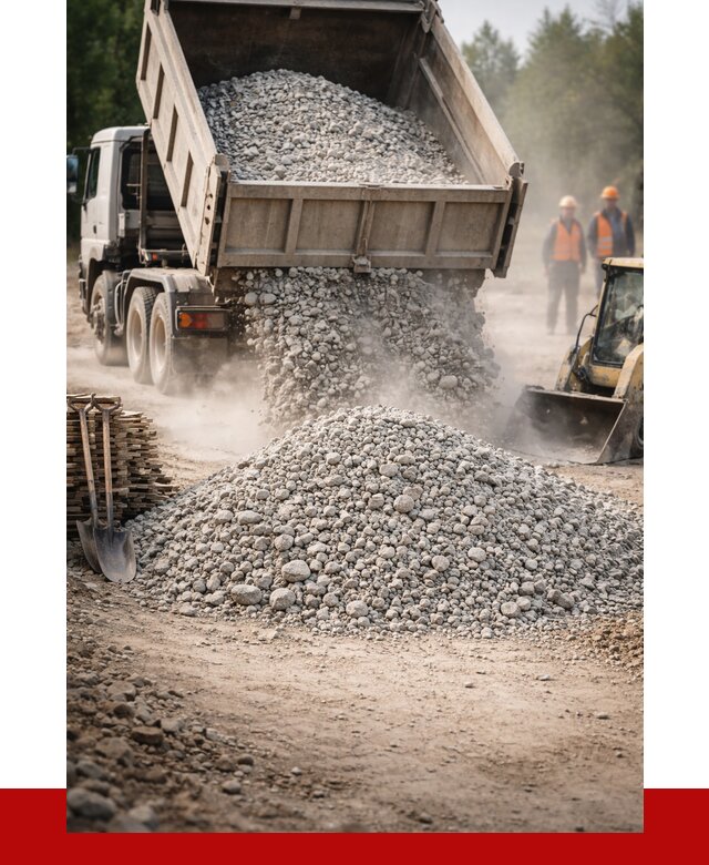Купить дробленый бетон в Дедовске от 1869 р./куб | ПРОНЕРУДДдв