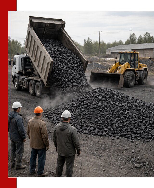 Доставка угля антрацита в Дедовске с самосвалами и погрузкой