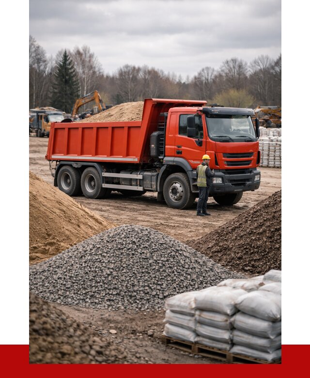 Доставка самосвалом 25 кубов в Дедовске от 8246 р. | ПРОНЕРУДДдв