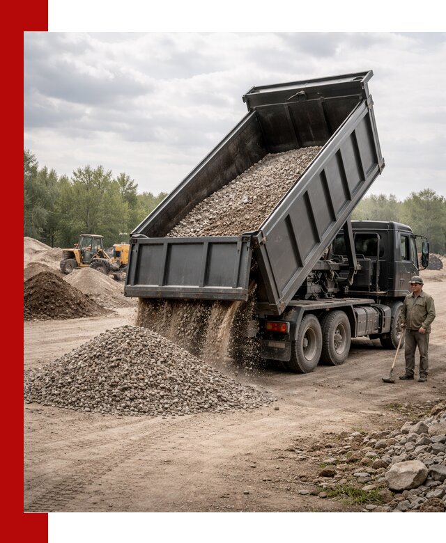 Доставка самосвалом 30 м3 по выгодным ценам в Дедовске