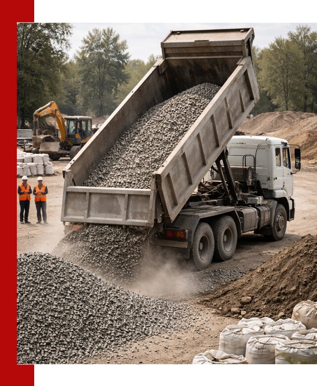 Аренда самосвала в Дедовске для доставки сыпучих и нерудных материалов