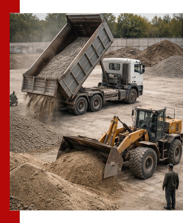 Перевозка сыпучих грузов самосвалами и бортовыми в Дедовске