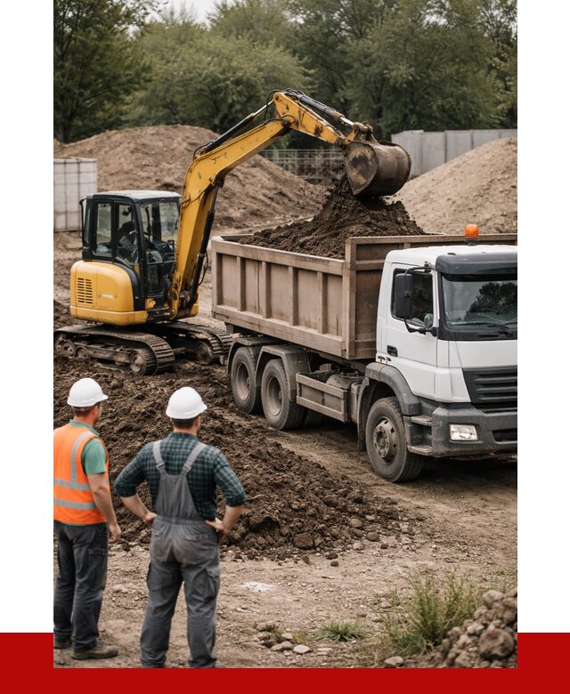Вывоз грунта в Дедовске от 4948 р. самосвалом | ПРОНЕРУДДдв