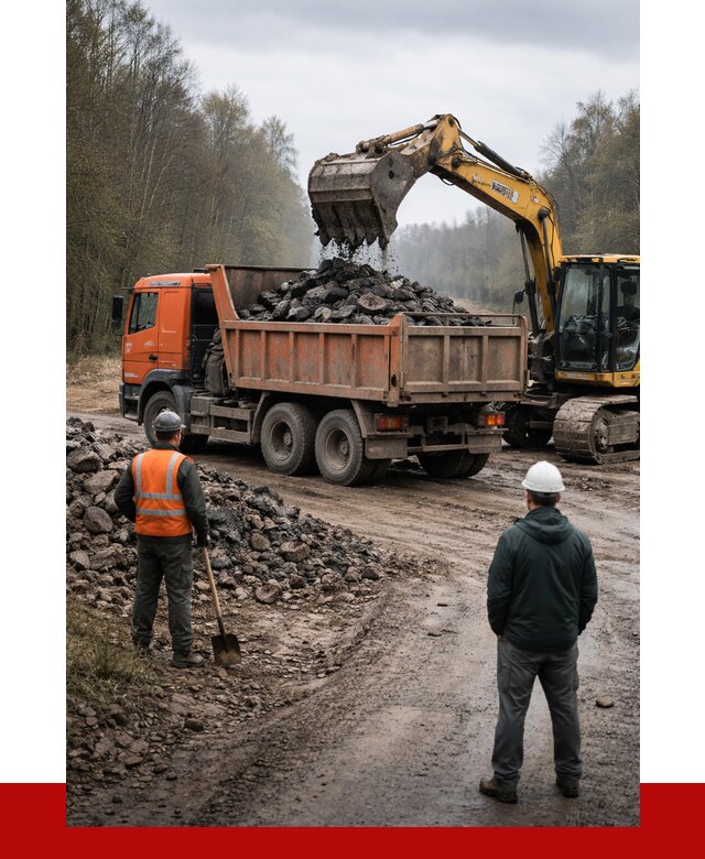 Вывоз асфальта в Дедовске от 4948 р. самосвалом ПРОНЕРУДДдв