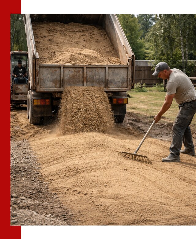 Отсыпка участка песком в Дедовске быстро и качественно