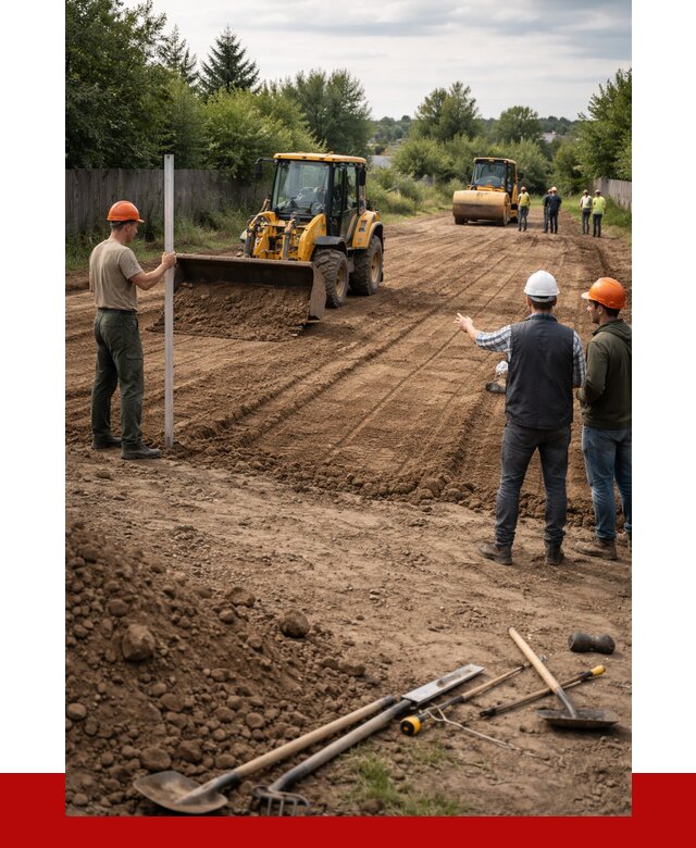Планировка участка грунтом в Дедовске от 4948 р ПРОНЕРУДДдв