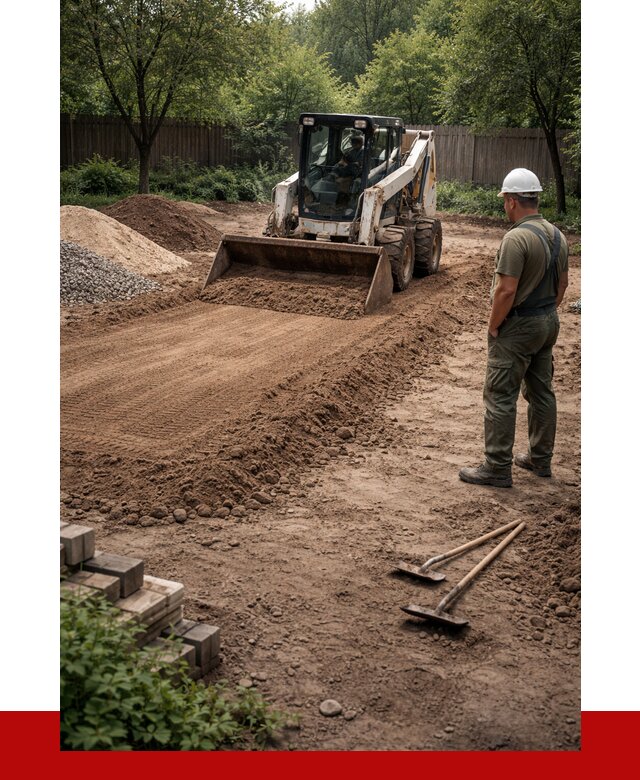 Выравнивание участка под ключ в Дедовске от 3848 р. | ПРОНЕРУДДдв