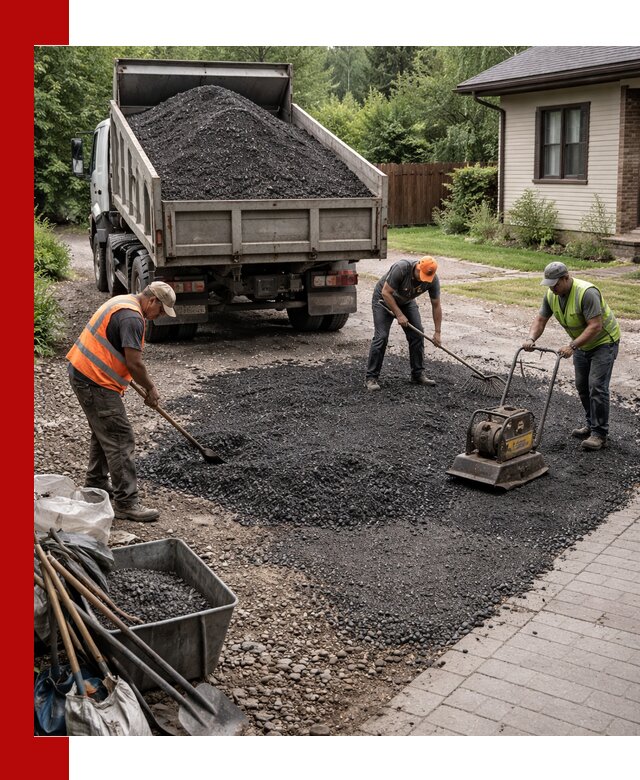 Асфальтовая крошка для двора с доставкой в Дедовске